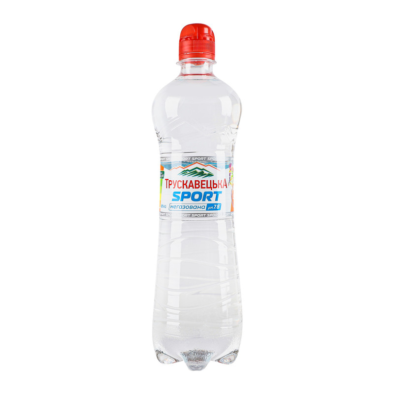 Вода мінеральна природна столова ТРУСКАВЕЦЬКА 0,75л ПЕТ негазована СПОРТ